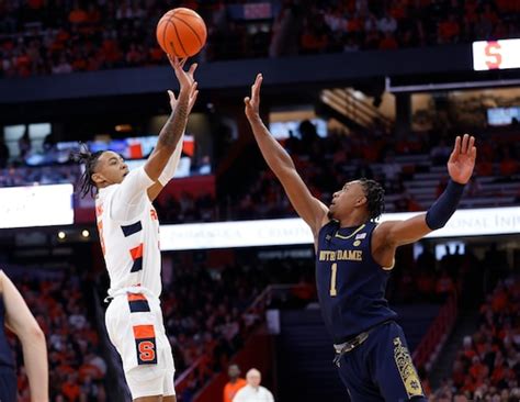 Syracuse Basketball Box Score Vs Notre Dame