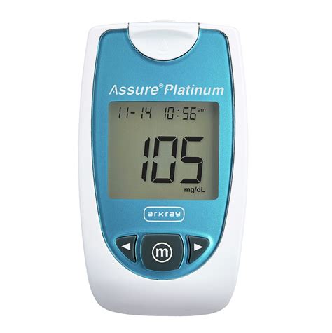 Arkray Assure® Platinum Blood Glucose Meter Monitoring System Ea