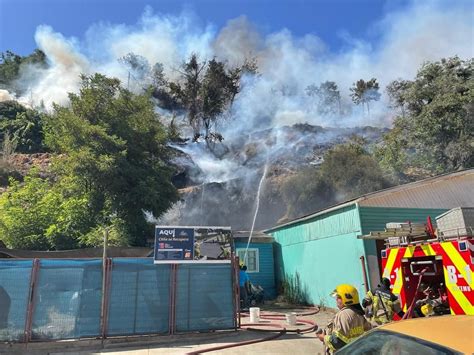 Incendio En Cerro San José En Catemu Deja 6 Casas Destruidas Y