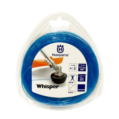 HILO DE CORTE NYLON WHISPER TWIST 1 5 MM 15M HUSQVARNA