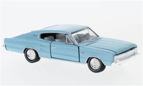 Miniature Dodge Charger M Machines Metallise Bleue