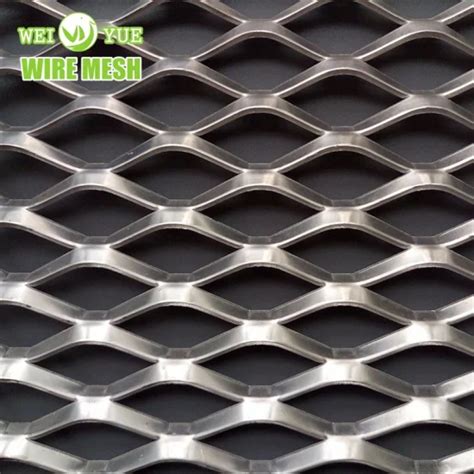 Ral Color Coating Diamond Hole Metal Mesh Expanded Metal Sheet