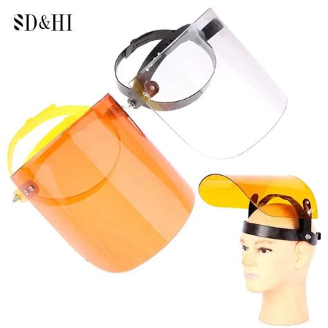 High Quality Garden Grass Trimmer Safety Helmet Hat With Full Face Visor For Logging Brush