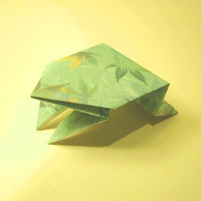 Origami Jumping Frog Instructions