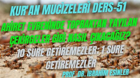 Kuranın bilimsel mucizeleri ders 51 YouTube