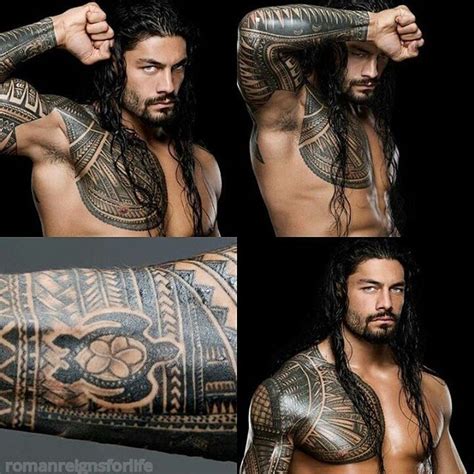 My Own Roman Reigns Edit I Hope You Like It I Love His Tattoo The