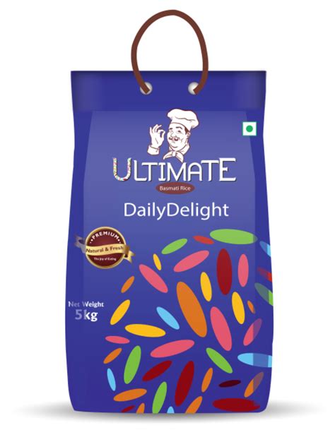 5 Kg Ultimate Daily Delight Basmati Rice Bag At Rs 540bag In Taraori