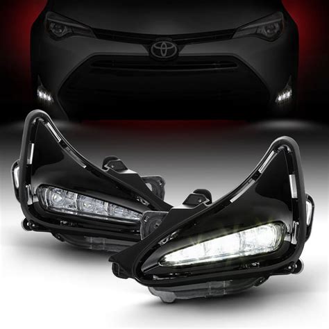 Akkon For Toyota Corolla Driver Passenger Side Led Bumper