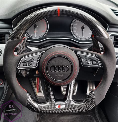 Audi S3 8V S4 S5 B9 Carbon Steering Wheel RA Customs