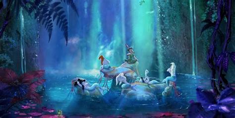 Mermaid Lagoon (Peter Pan) | Mermaid lagoon, Disney art, Peter pan mermaids