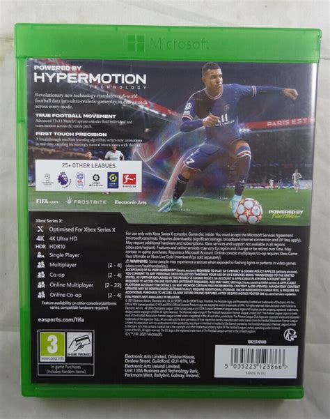 Fifa 22 Xbox Series X Ebay