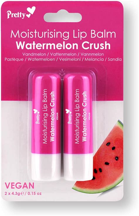 Pretty Moisturising Lip Balm Watermelon Crush Uk Beauty