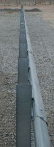 Inch Non Blocked Midwest Guardrail System Mgs Roadside Safety