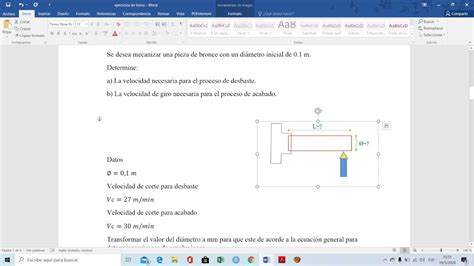 Cálculo de número de revoluciones y tiempos de mecanizado YouTube