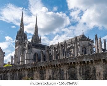 Cathedral Saint Corentin De Quimper Royalty Free Photos And Stock