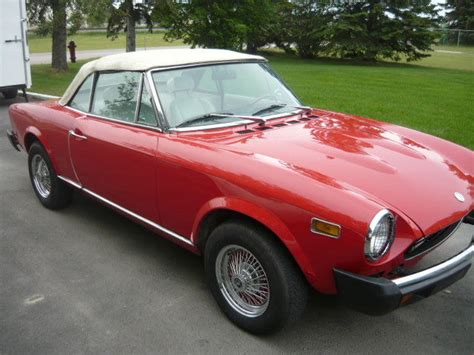 1977 Fiat Spyder 124 For Sale Fiat 124 Spider 1977 For Sale In Olds