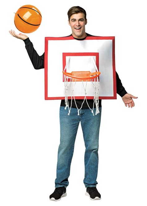 Mens Basketball Hoop Costume Sports Costumes