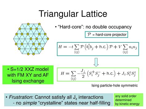 PPT 1 Bose Mott Transitions On The Triangular Lattice PowerPoint