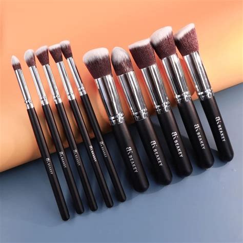 Synthetic Kabuki Makeup Brush Set Review Saubhaya Makeup