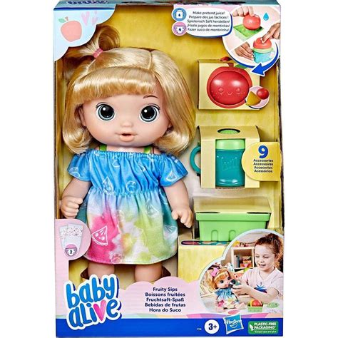 Boneca Baby Alive Bebe Passos E Sorrisos Loira E5247 Hasbro Extra