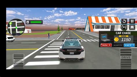 Android Polis Arabas Oyunu Polis Simulator Oyunu Direksiyonlu Araba