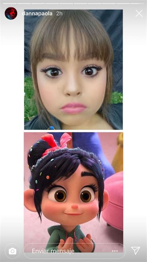 Danna Paola Es Igualita A Vanellope De Ralph El Demoledor Con El