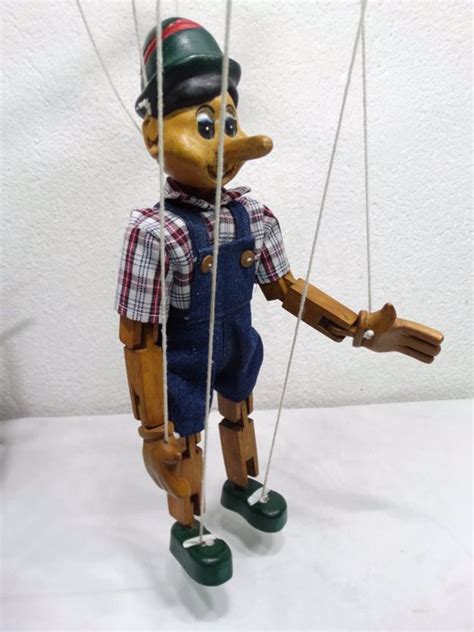 Vintage Wooden Puppets Pinocchio Wood Catawiki