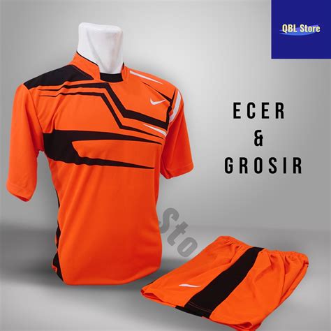 Jual Baju Futsal Kaos Futsal Setelan Futsal Jersey Nke Line Orange