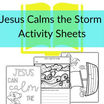 Jesus Calms the Storm Object Lesson for Kids - Becca's Bible Class