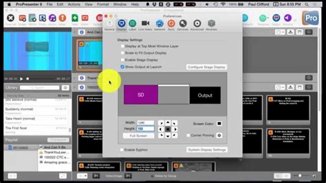 ProPresenter 6 Tutorial How To Enable Multiple Monitors YouTube