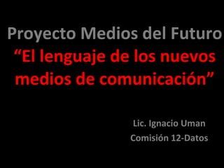 El Lenguaje De Los Nuevos Medios Lev Manovich PPT