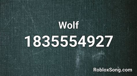 Wolf Roblox Id Roblox Music Codes