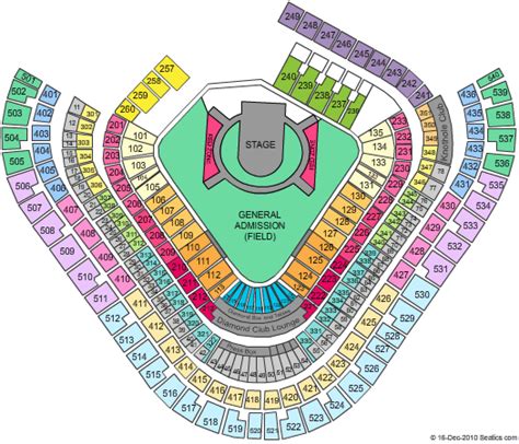 Angels stadium seating chart rows