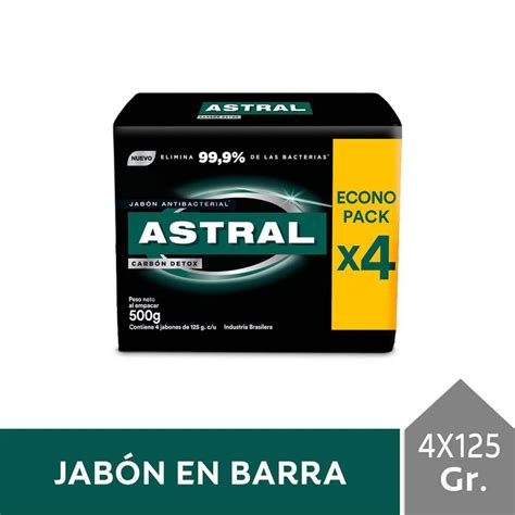 Jab N En Barra Astral Carb N Detox G Pack Unidades