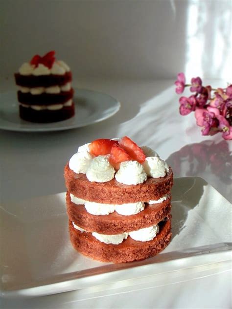 Mini tarta red velvet para San Valentín Adoree Food