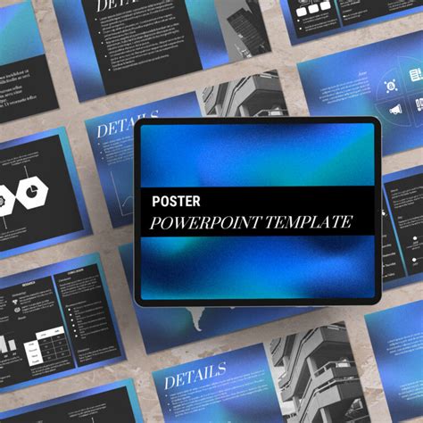 Poster PowerPoint Template – MasterBundles