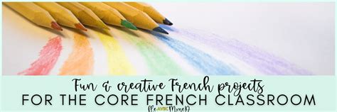 Fun French projects for French class - FLE Avec MmeD