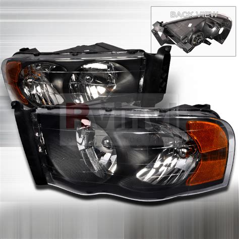 2004 Dodge Ram Custom Headlights Aftermarket Headlights