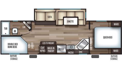 Cherokee Travel Trailer Floor Plans - floorplans.click