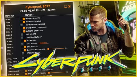 Cyberpunk 2077 Trainer PC | Infinite HP, Money and XP | Download ...