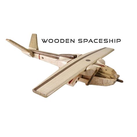 Wooden Spaceship Space Toy Handcrafted Toy Imaginative Etsy