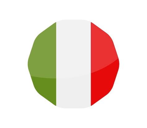 Bandera De Italia Vector Premium