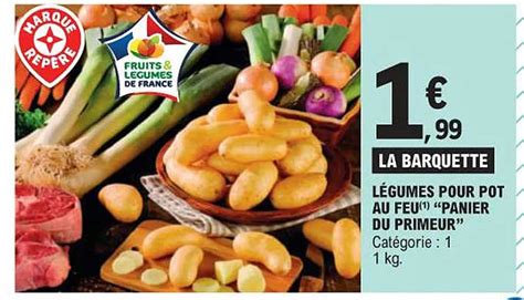 Promo Légumes Pour Pot Au Feu panier Du Primeur chez E Leclerc