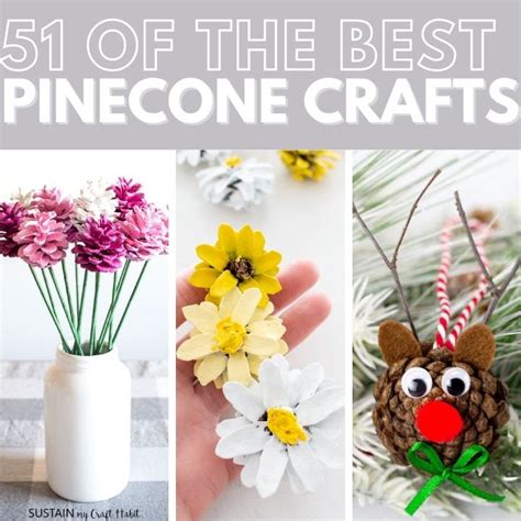 Of The Best Pine Cone Crafts Sustain My Craft Habit