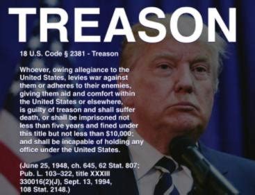 Did Trump Commit Treason At Putin Meeting Heres What Lawyers Say