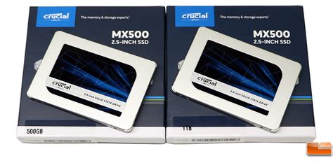 Crucial MX500 500GB and 1TB SATA SSD Reviews - Legit Reviews