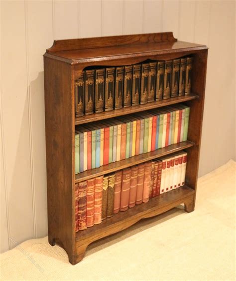 Oak Open Bookcase Antiques Atlas