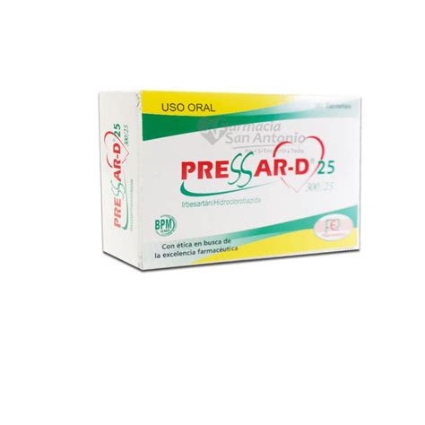 PRESSAR D 300 25 X 30 TABS Farmacia San Antonio