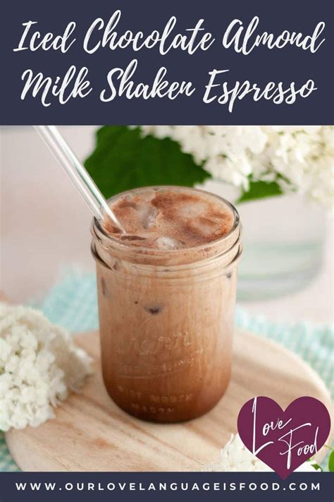 Iced Chocolate Almond Milk Shaken Espresso Starbucks Copycat Recipe