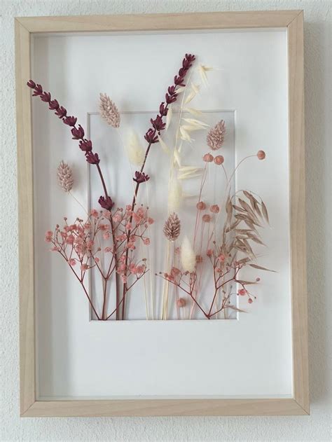 Dried Flowers In Picture Frames Picture Ts Natural Materials Sustainable Durable For